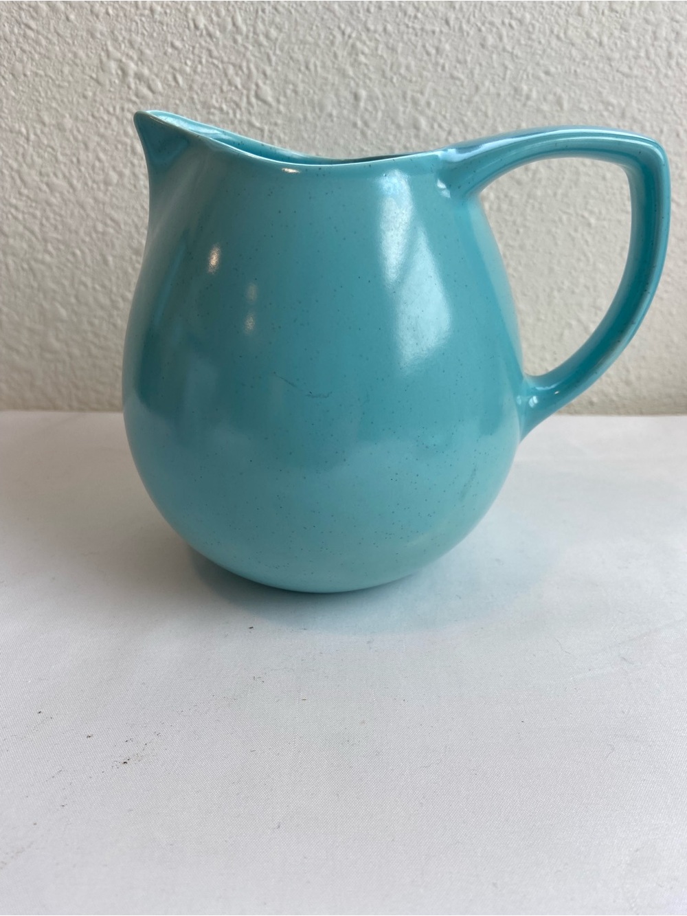 California pottery pitcher